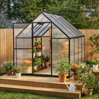 Veridian LuxeFrame 8×12 Greenhouse