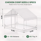 ApexHen Guardian Pro Walk-In Chicken Coop