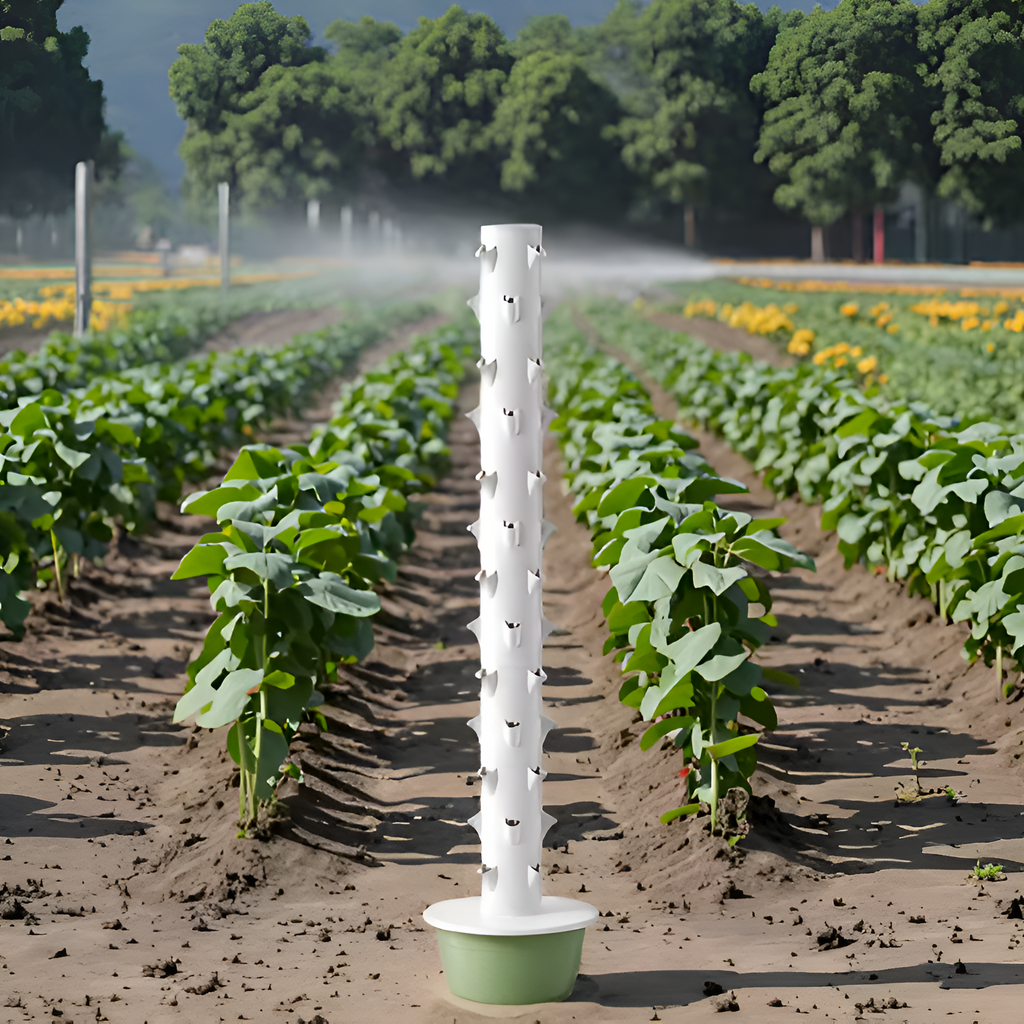 Verdura Rise EuroPlug 36-Site Vertical Hydroponic Tower System